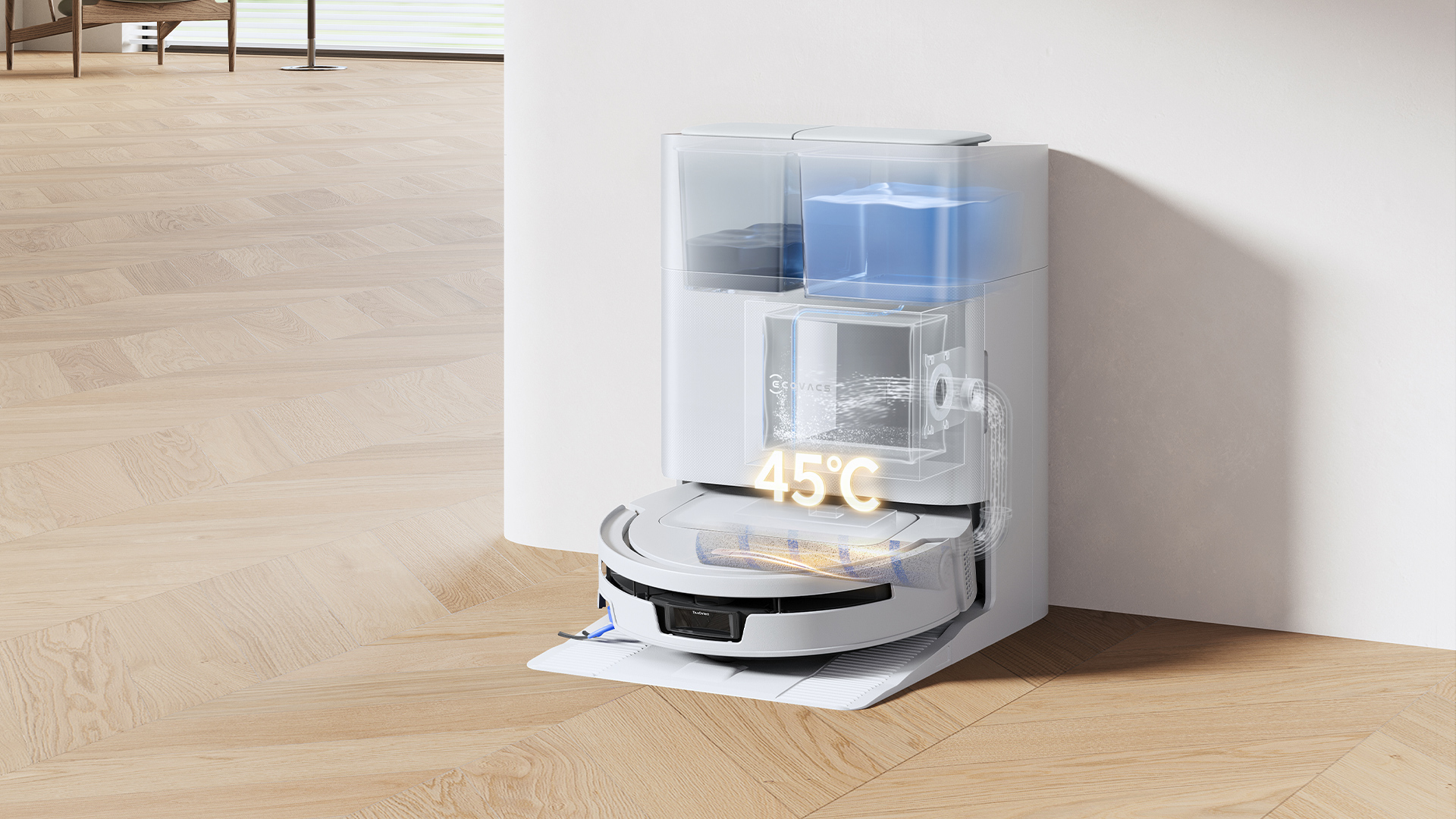 DEEBOT T90 MAX OMNI WHITE ロボット 掃除機 | ECOVACS Japan公式サイト