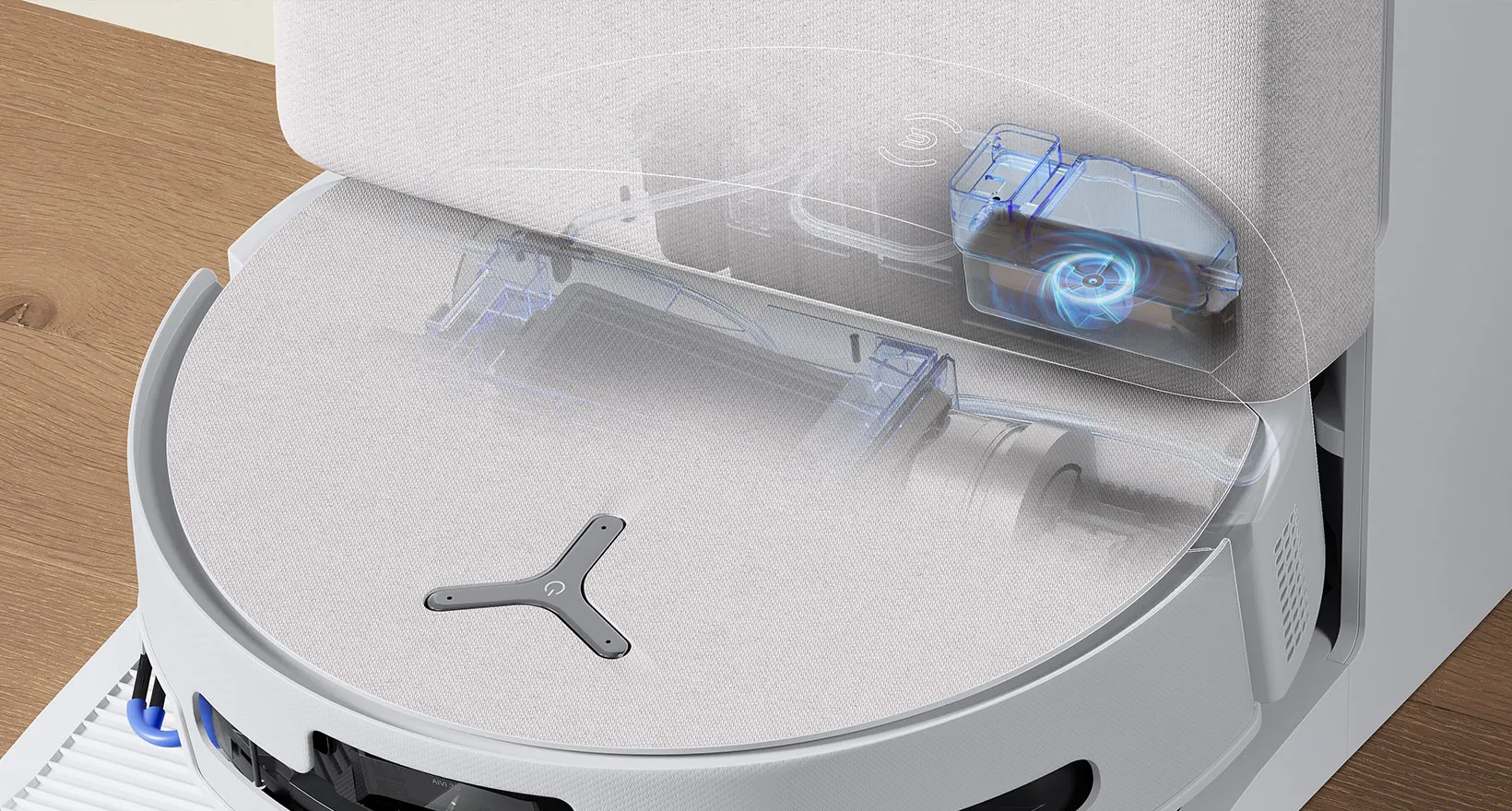 Sound-Dampening Emptying Air Duct