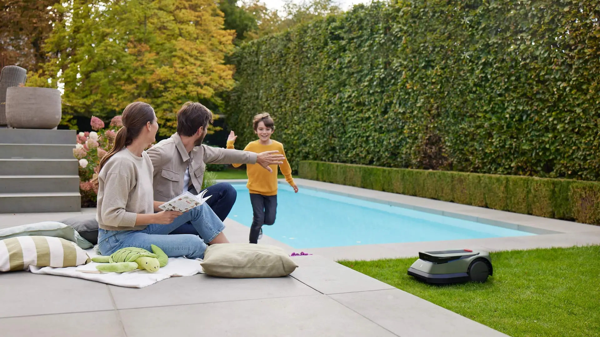 Manutenzione facile per te e per il tuo prato