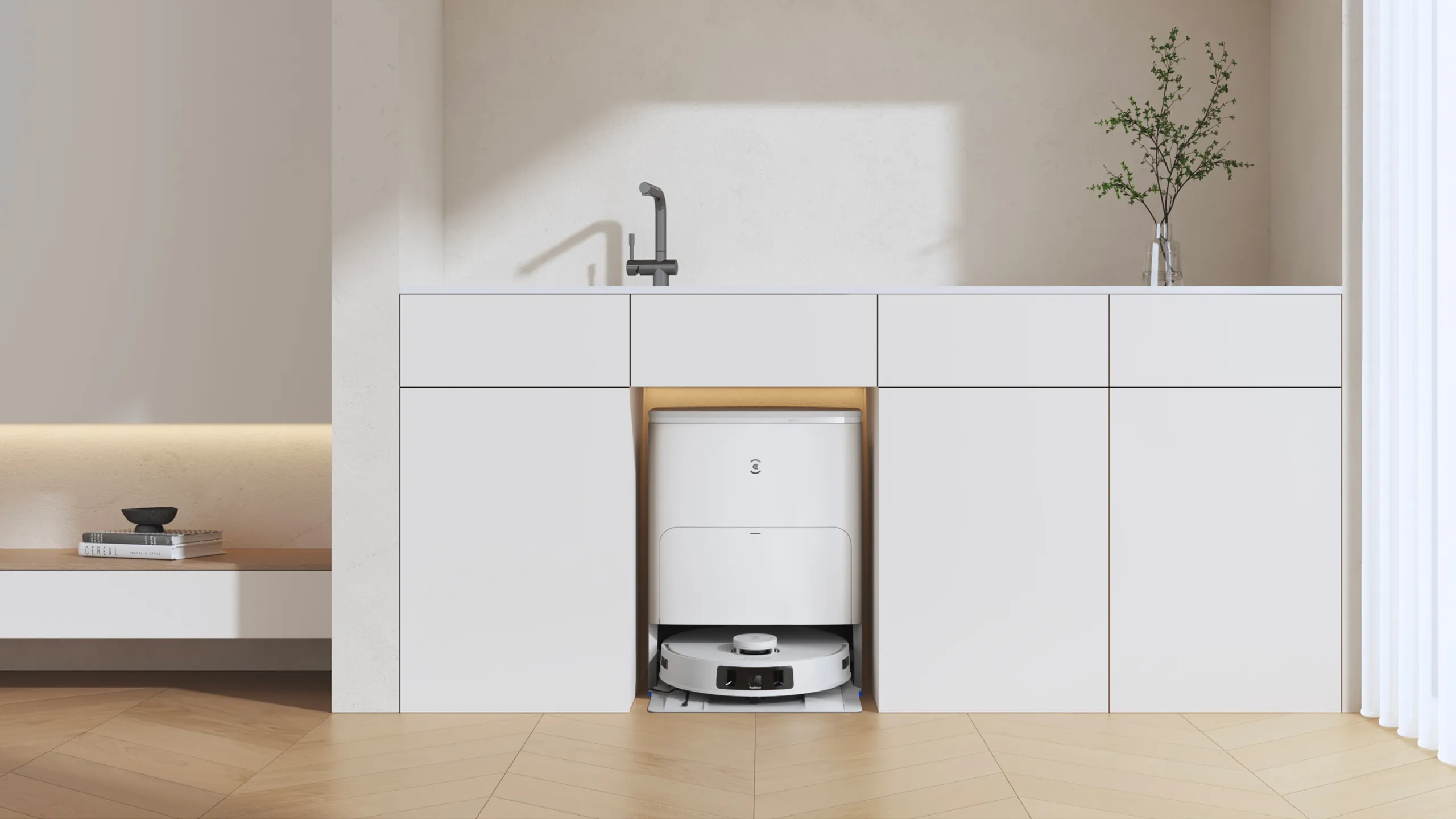 La tua casa, pulita in modo intelligente grazie a un robot avanzato