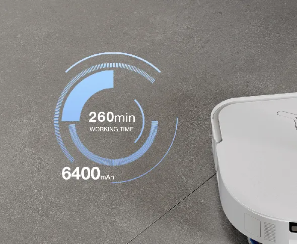260 minuti di durata della batteria