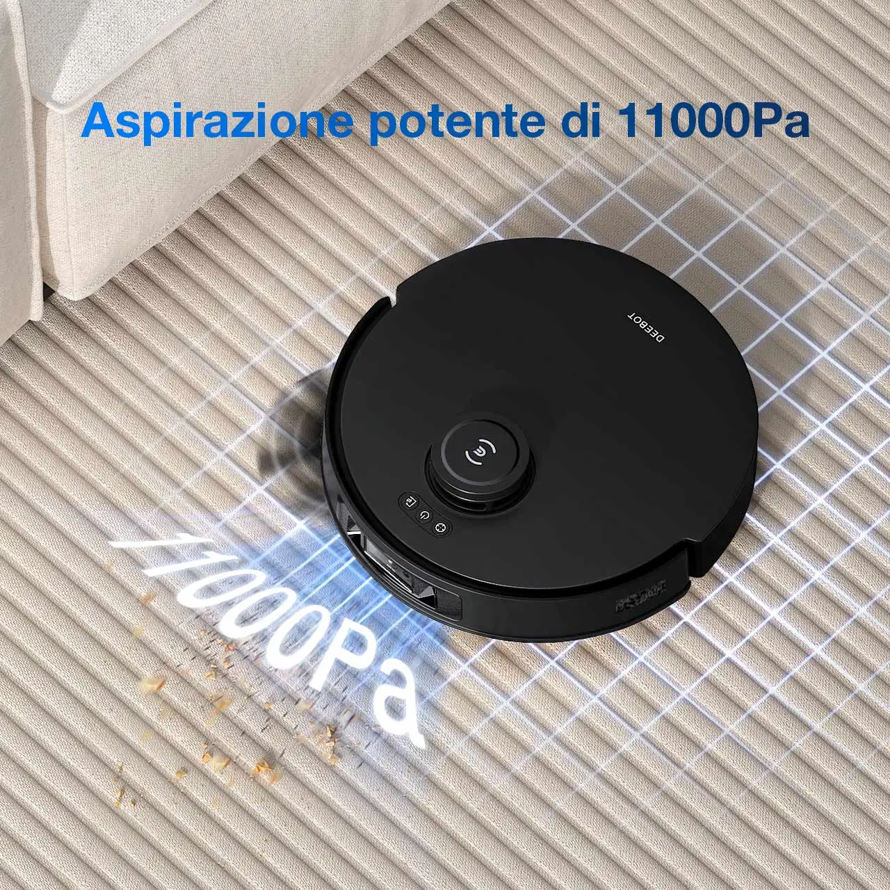111000Pa Powerful Suction