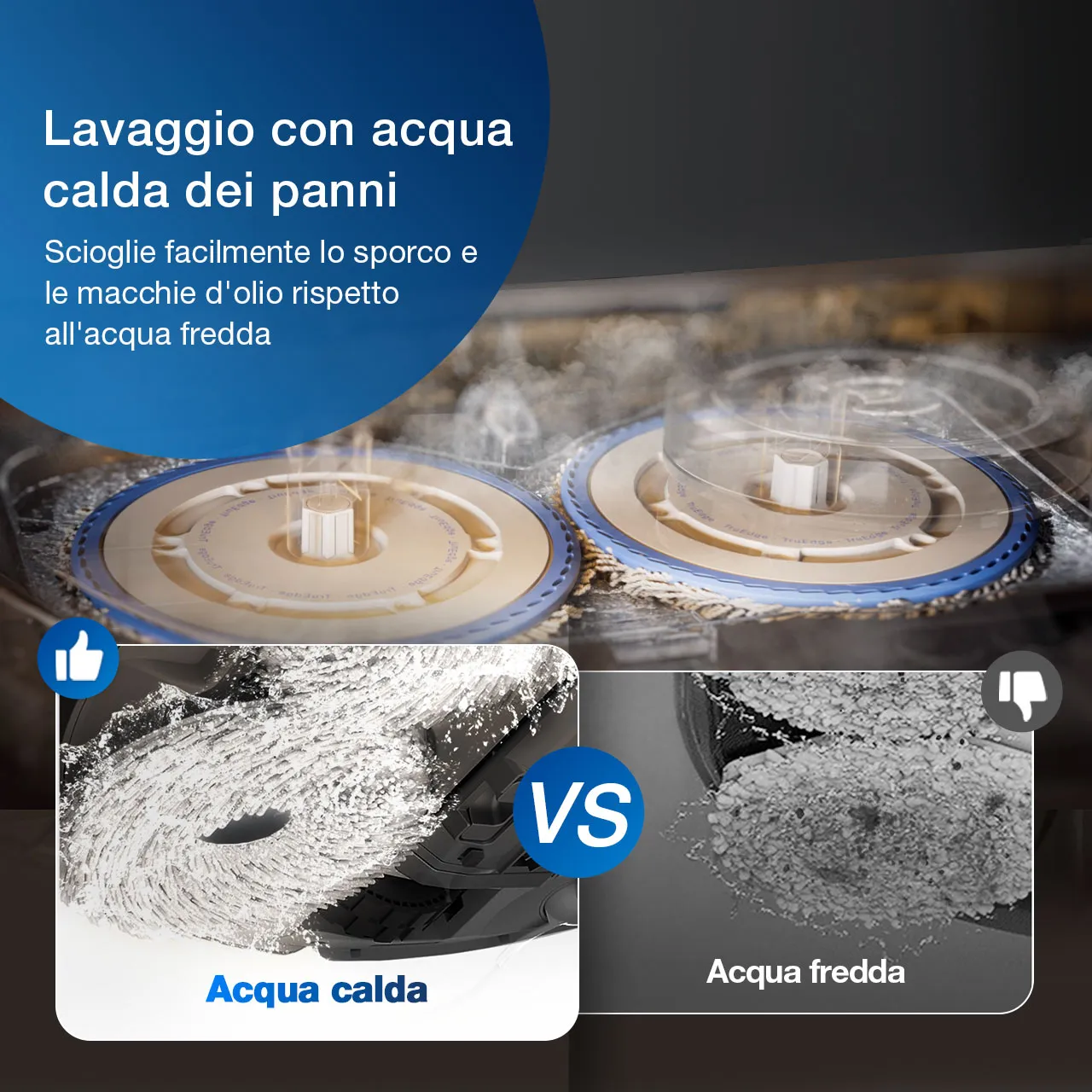 9Hot water mop washing
