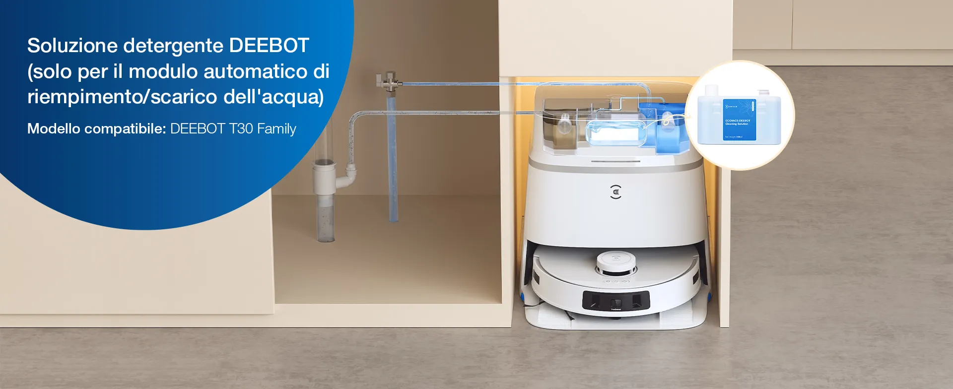 IT DEEBOT T30 Family cleaning solution for Automatic Refill and Drain Module Listingpage 1