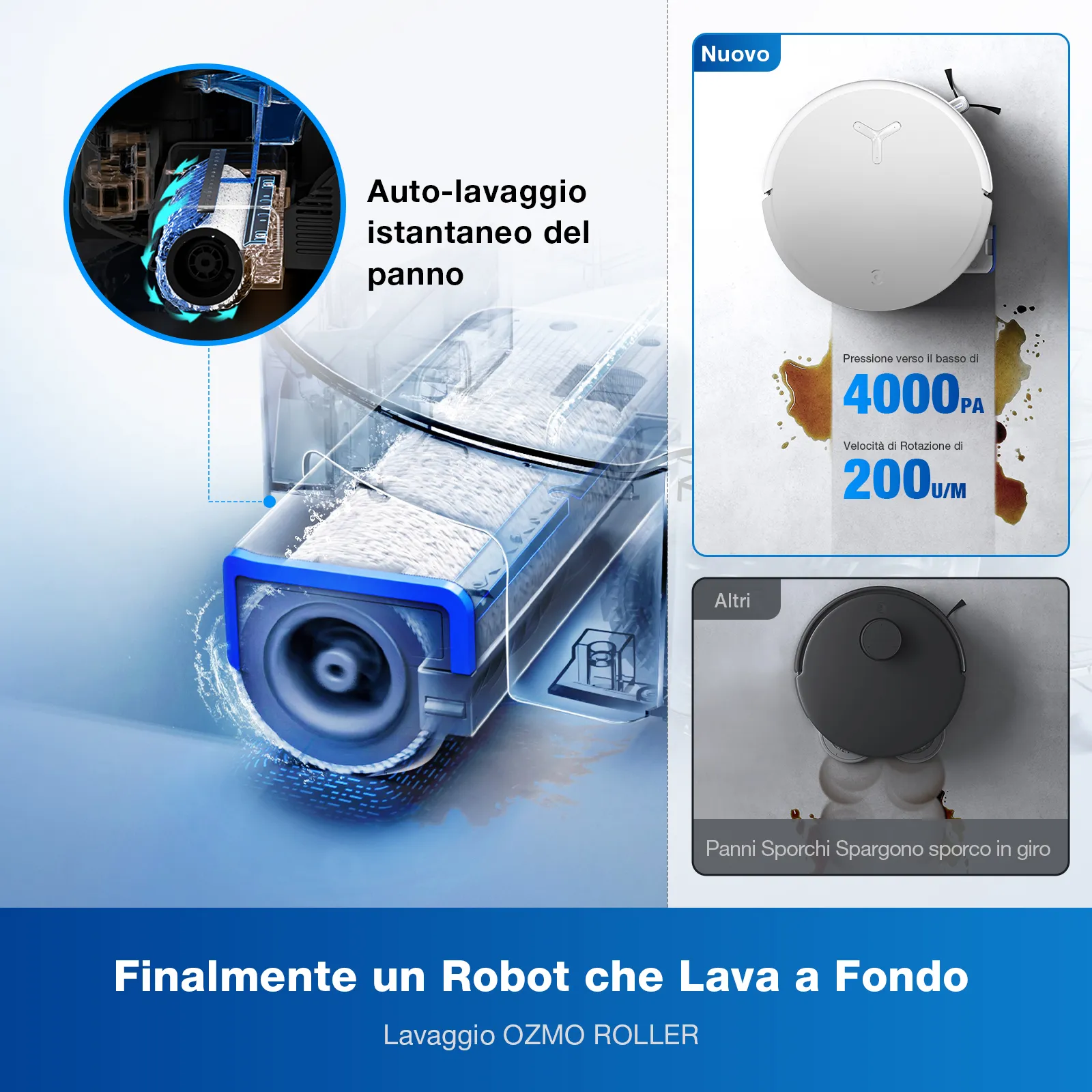 aspirapolvere robot deebot x8 omni white 1