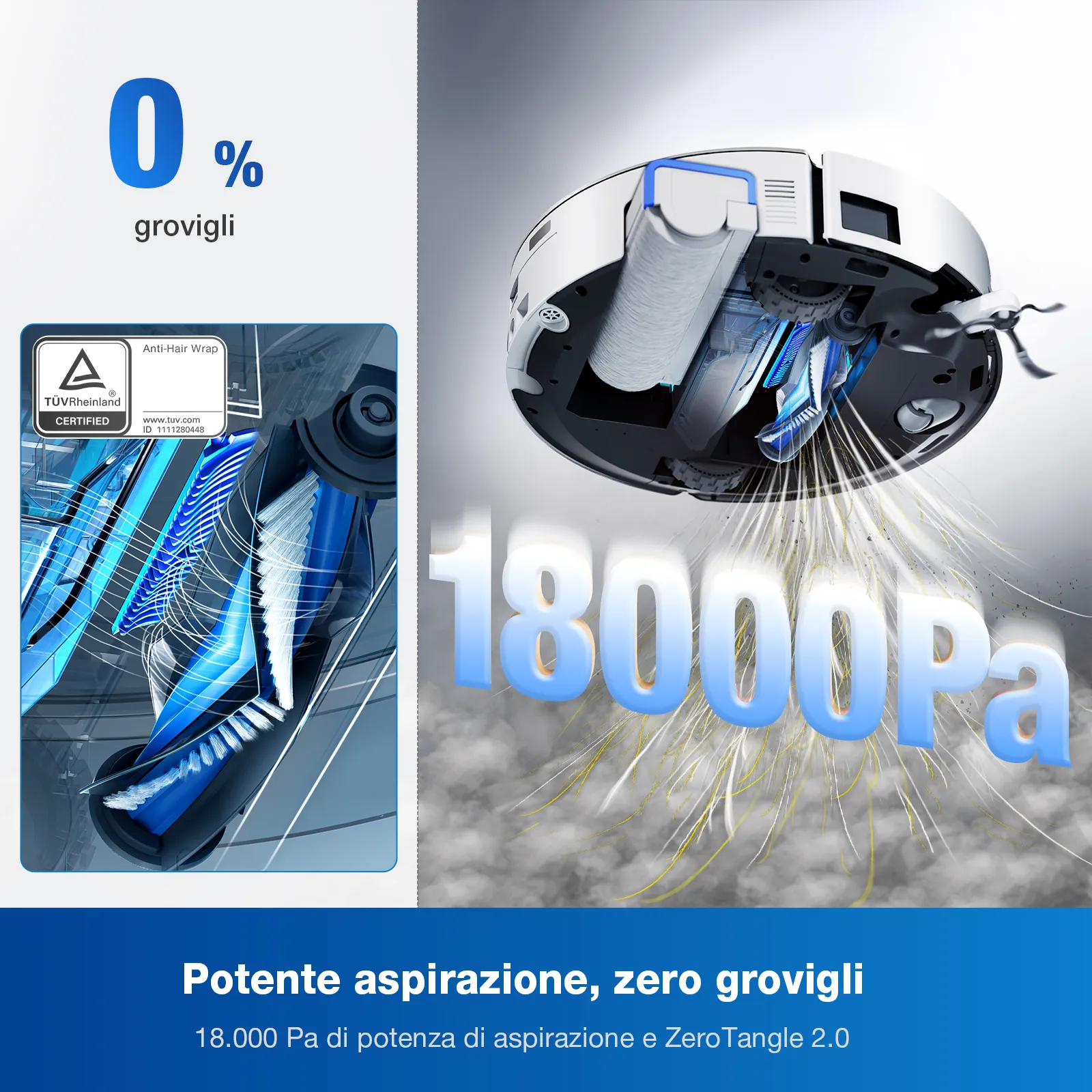 aspirapolvere robot deebot x8 omni white 3