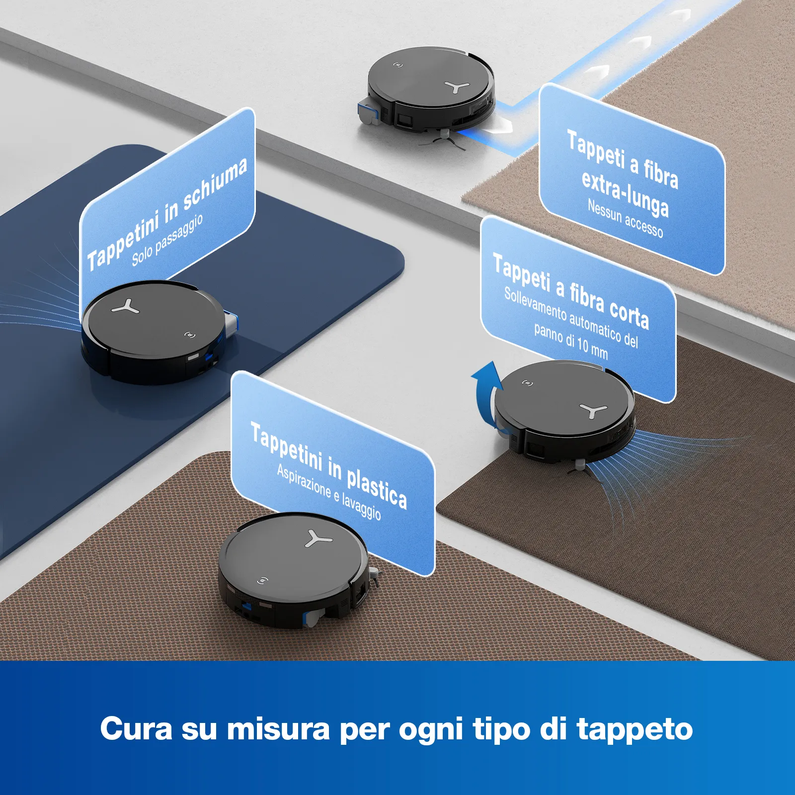 aspirapolvere robot deebot x8 omni white 7