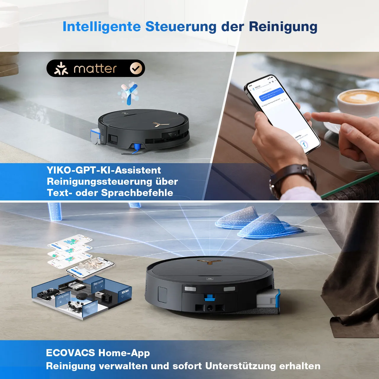 de deebot x9 pro omni smart cleaning control