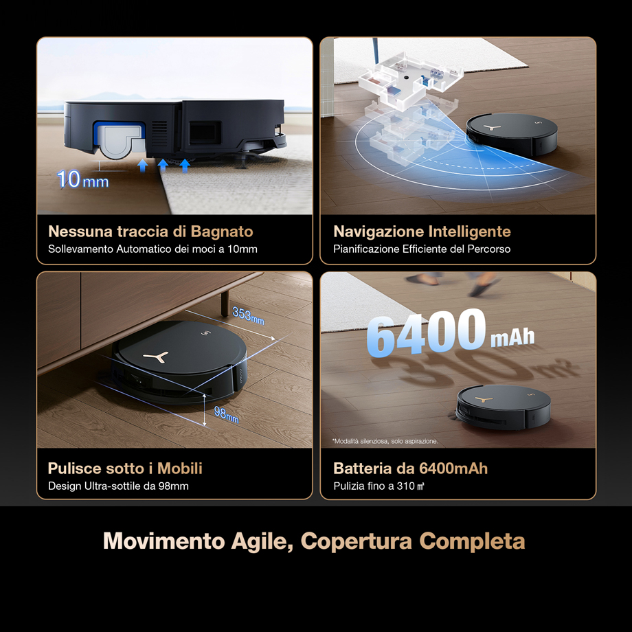 Pacchetto DEEBOT X8 PRO OMNI - ECOVACS IT