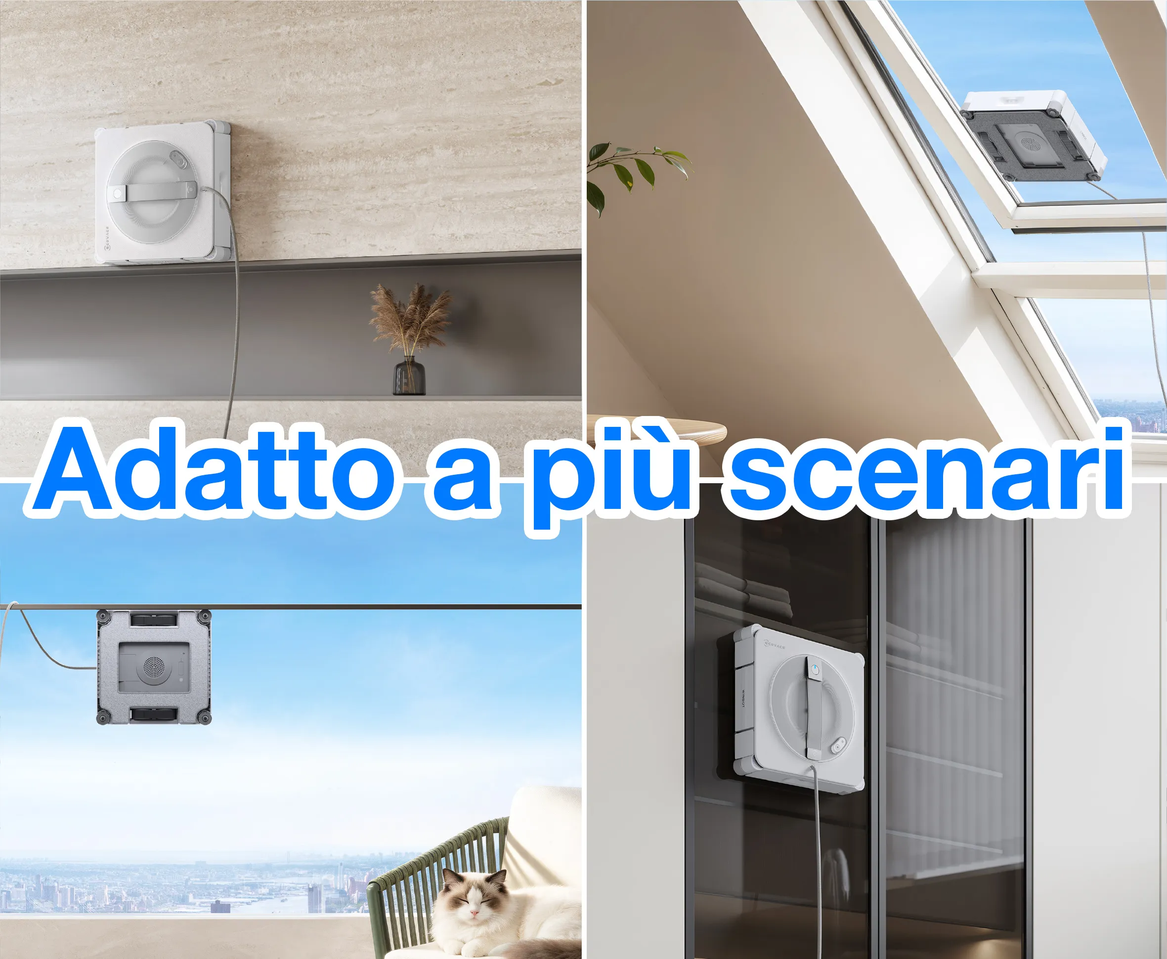 Versatilità su più superfici e scenari - Ideale per ogni ambiente domestico