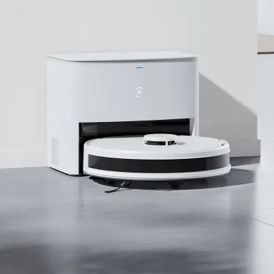 DEEBOT Y1 PLUS「公式ショップ専売」お掃除ロボット（吸引+水拭きの2in1 ，5000Paの吸引力，カーペットセンサ ）	