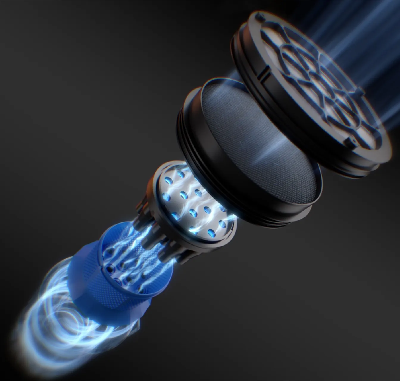 4段階ろ過システム 4段階ろ過システム