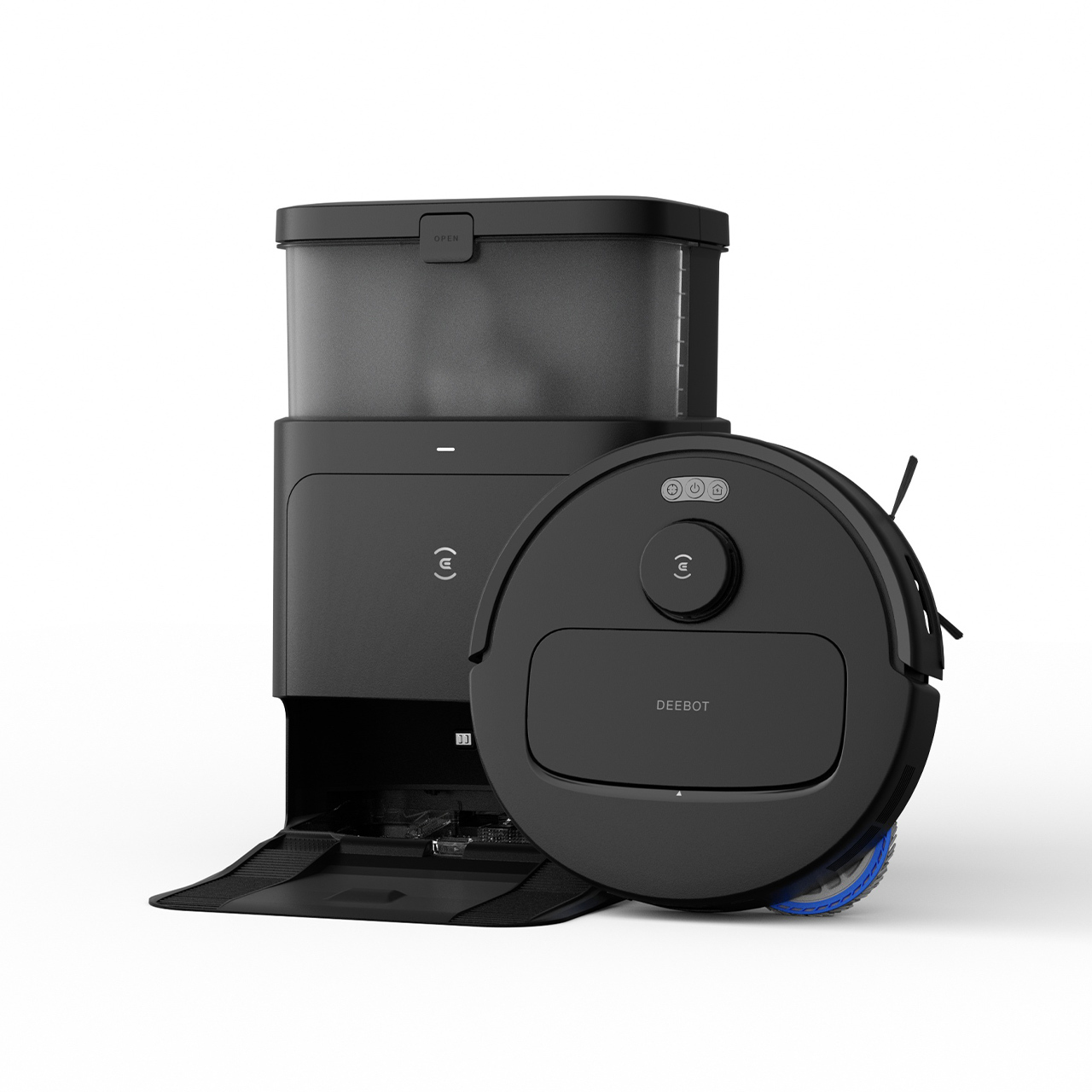 DEEBOT N30 PRO OMNI （ブラック）お掃除ロボット（10,000Paの吸引力 