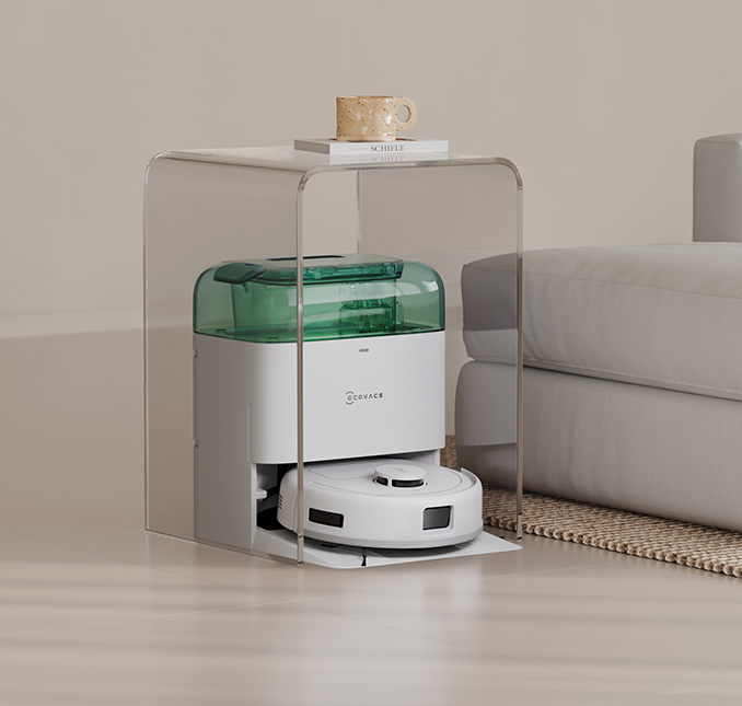 DEEBOT mini(エメラルドモス)お掃除ロボット（超小型，吸引力