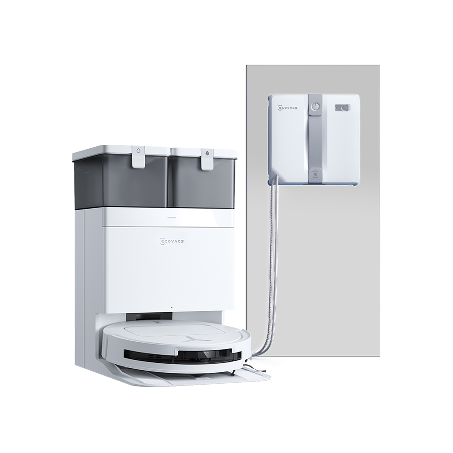 DEEBOT T50 OMNI ロボット 掃除機 とWINBOT MINI 窓掃除 ロボット の