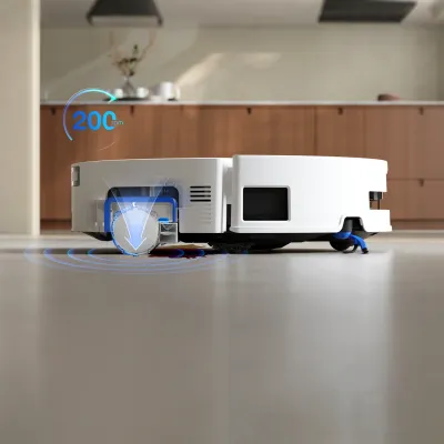 DEEBOT T80 OMNI ロボット 掃除機(吸引力18000Pa,AI障害物回避,ローラー式強力モップ)