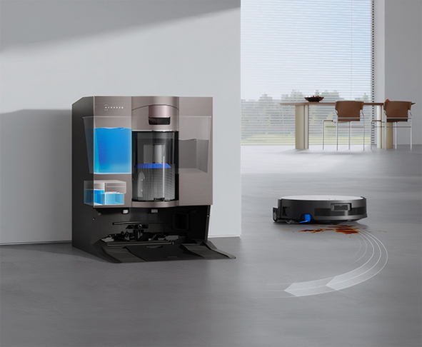 DEEBOT X11 OmniCyclone ロボット 掃除機（ダストバッグ不要、吸引力