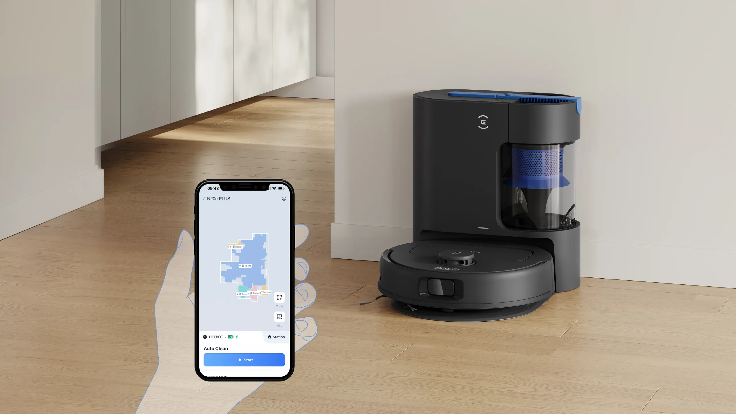 ユーザーフレンドリーなデザインで直感的な清掃 ユーザーフレンドリーなデザインで直感的な清掃