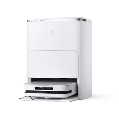 DEEBOT X5 PRO OMNI (ホワイト) お掃除ロボット(自動リフトアップ,12,800Paの吸引力,温水モップ洗浄 )