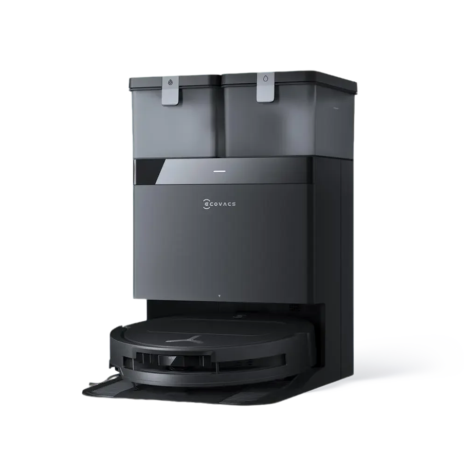 DEEBOT T50 OMNI (ブラック) ロボット 掃除機（超薄型、吸引力15,000Pa