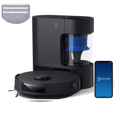  DEEBOT N20 PLUSロボット掃除機+繰り返し用モップセット 3枚入り