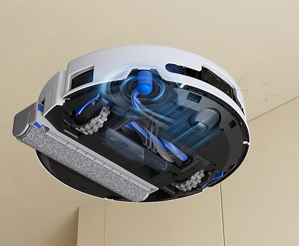 DEEBOT T90 OMNI ロボット 掃除機（超薄型、吸引力30,000Pa