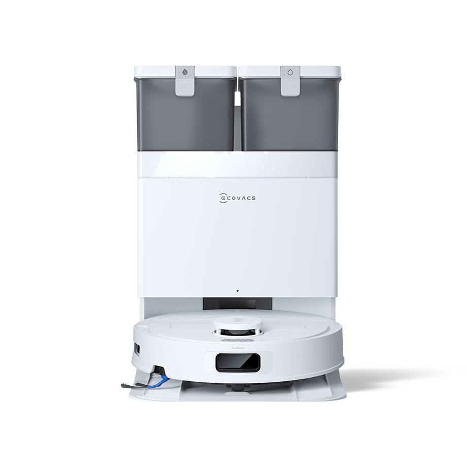 DEEBOT N50 OMNI (ホワイト) ロボット 掃除機（超薄型、吸引力25,000Pa