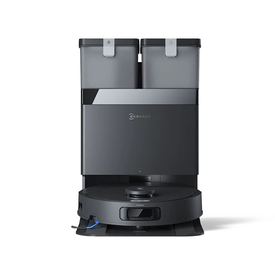 DEEBOT N50 OMNI (ブラック) ロボット 掃除機（超薄型、吸引力25,000Pa、毛絡まない）