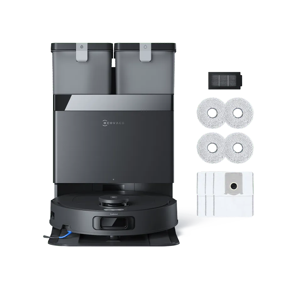 「公式限定販売」DEEBOT N50 OMNI (ブラック) と消耗品セット