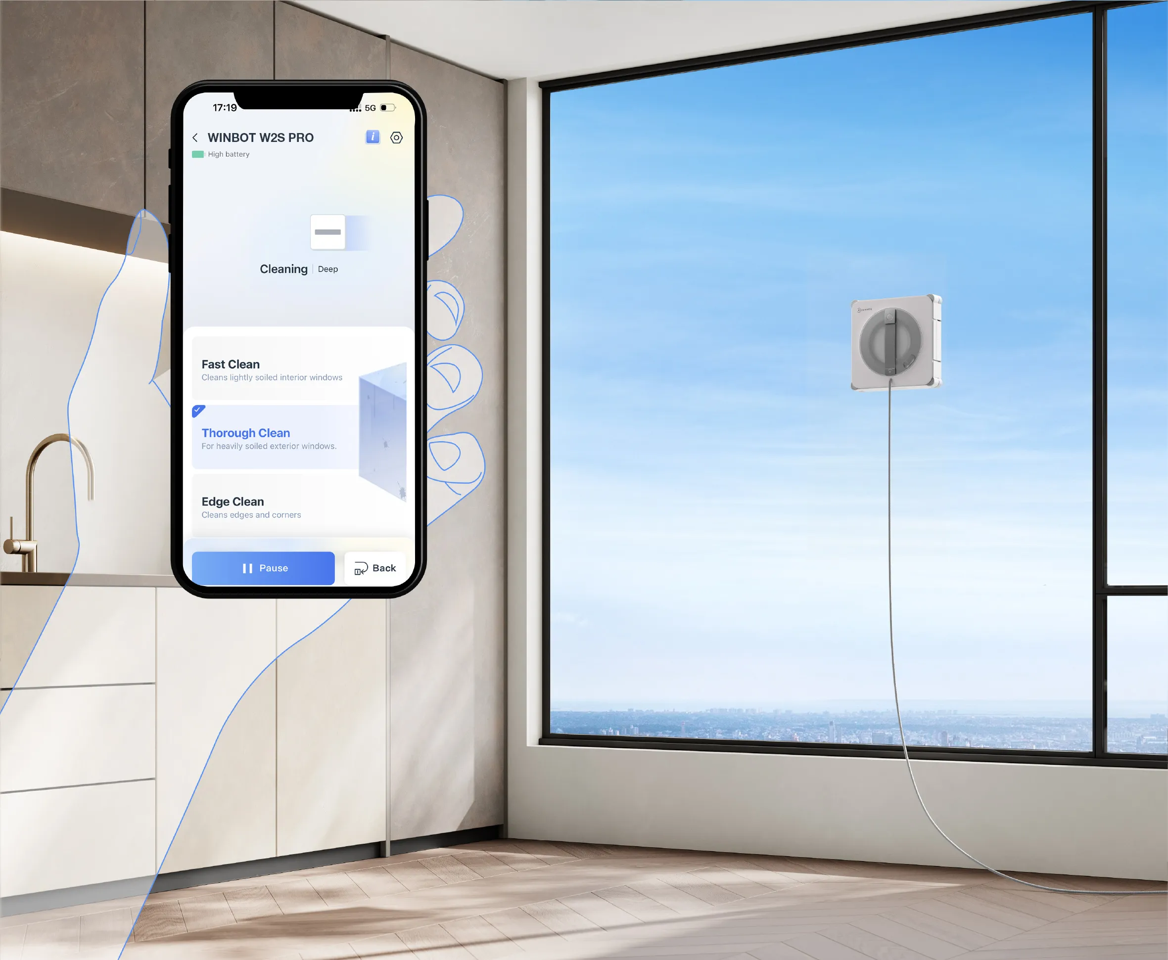 直感的なECOVACS HOMEアプリ  簡単操作