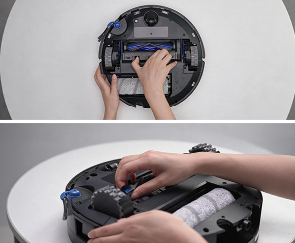 シンポフラットネット28㎝　10枚セット X8/T80/T50/T50S/N50用絡み防止メインブラシ1個入り | ECOVACS Japan