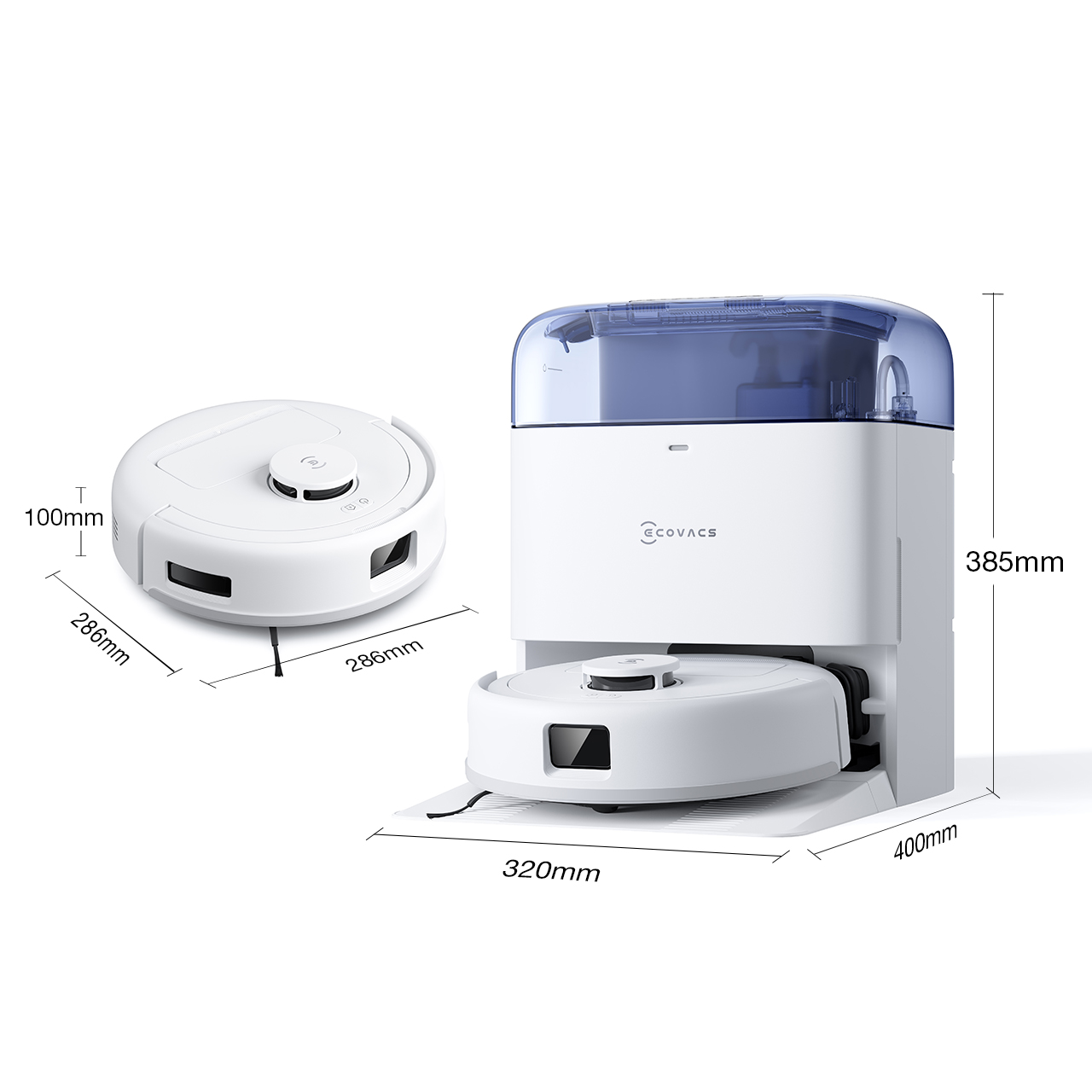 DEEBOT mini Blauw - ECOVACS NL