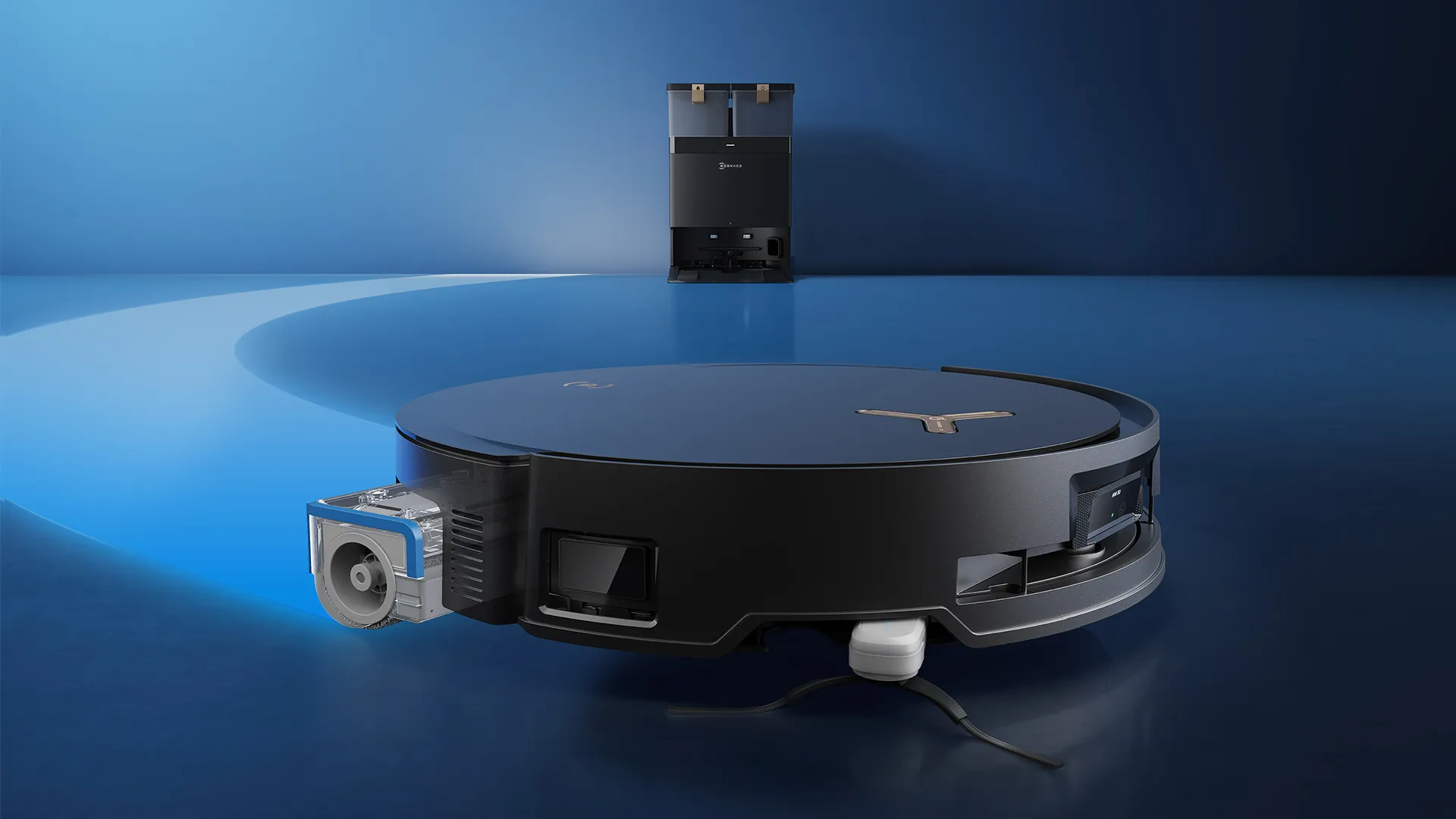 Moppningssystemet OZMO ROLLER med vattenbyte ger kraftfull moppning