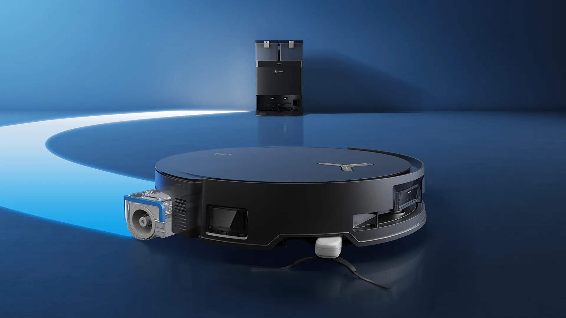 Moppningssystemet OZMO ROLLER med vattenbyte ger kraftfull moppning