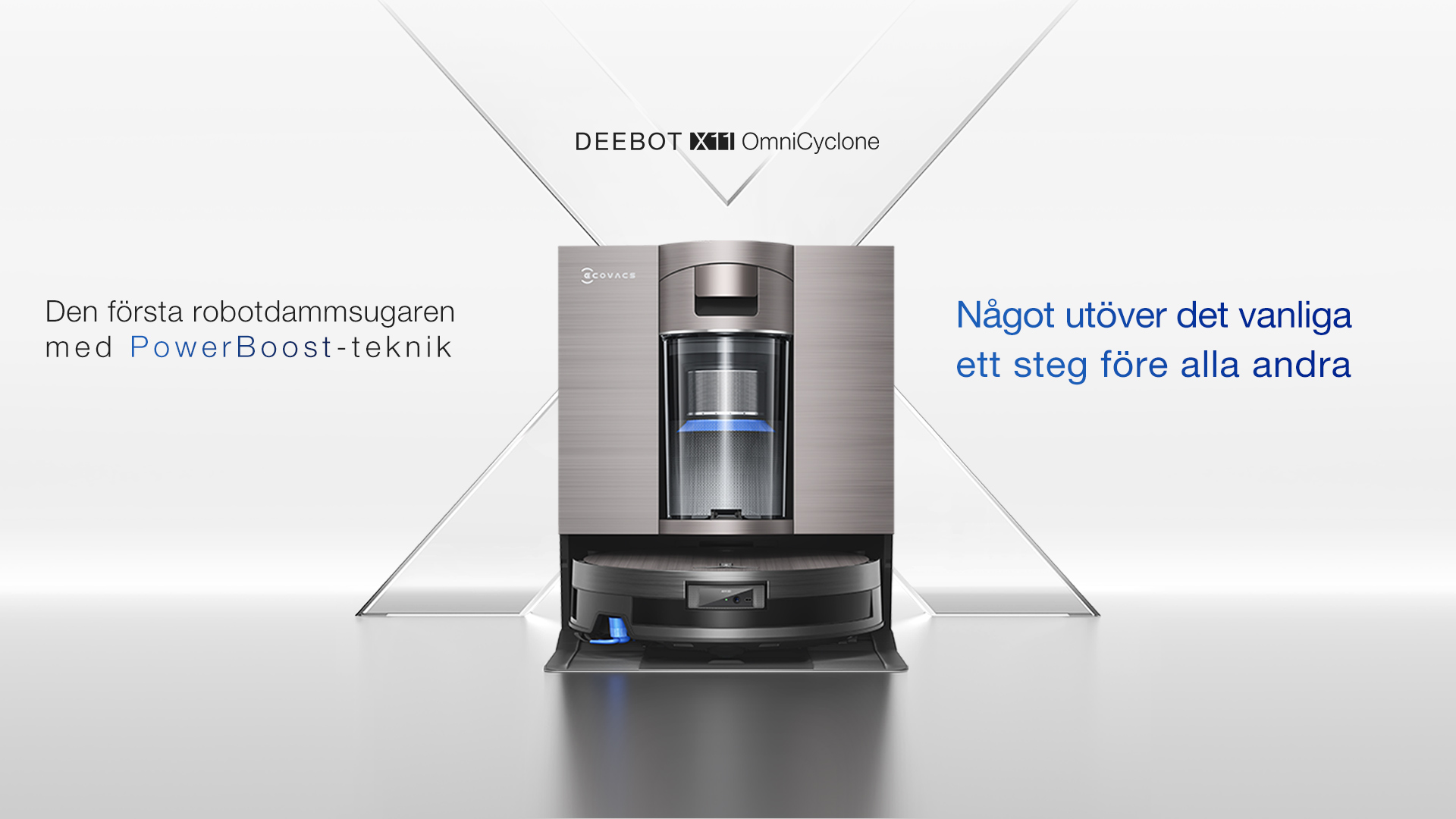 ECOVACS(エコバックス)DEEBOT X11 OmniCyclone DEEBOT X11 OmniCyclone - ECOVACS SE