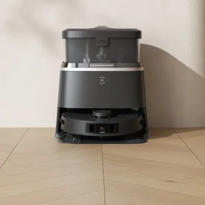 DEEBOT T30 PRO OMNI Black White Vacuum & Mop (11000Pa Suction, TrueDetect 3D 3.0 & Anti-Tangling Design)