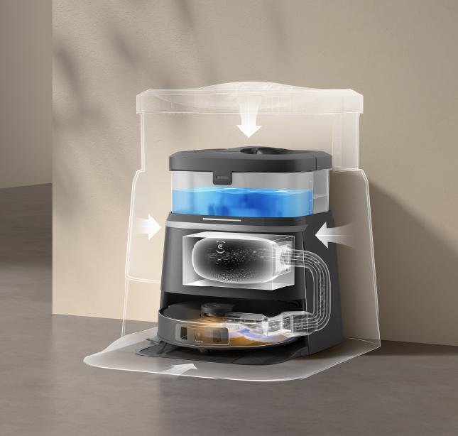 DEEBOT T30 PRO OMNI Black White Vacuum & Mop (11000Pa Suction 