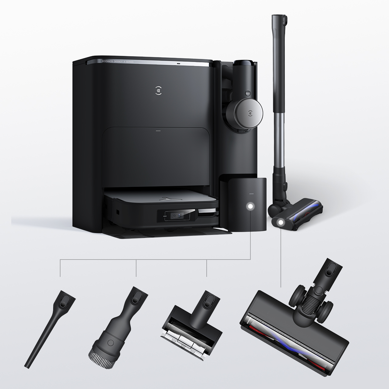 DEEBOT X2 COMBO Robot Vacuum & Mop - ECOVACS SG