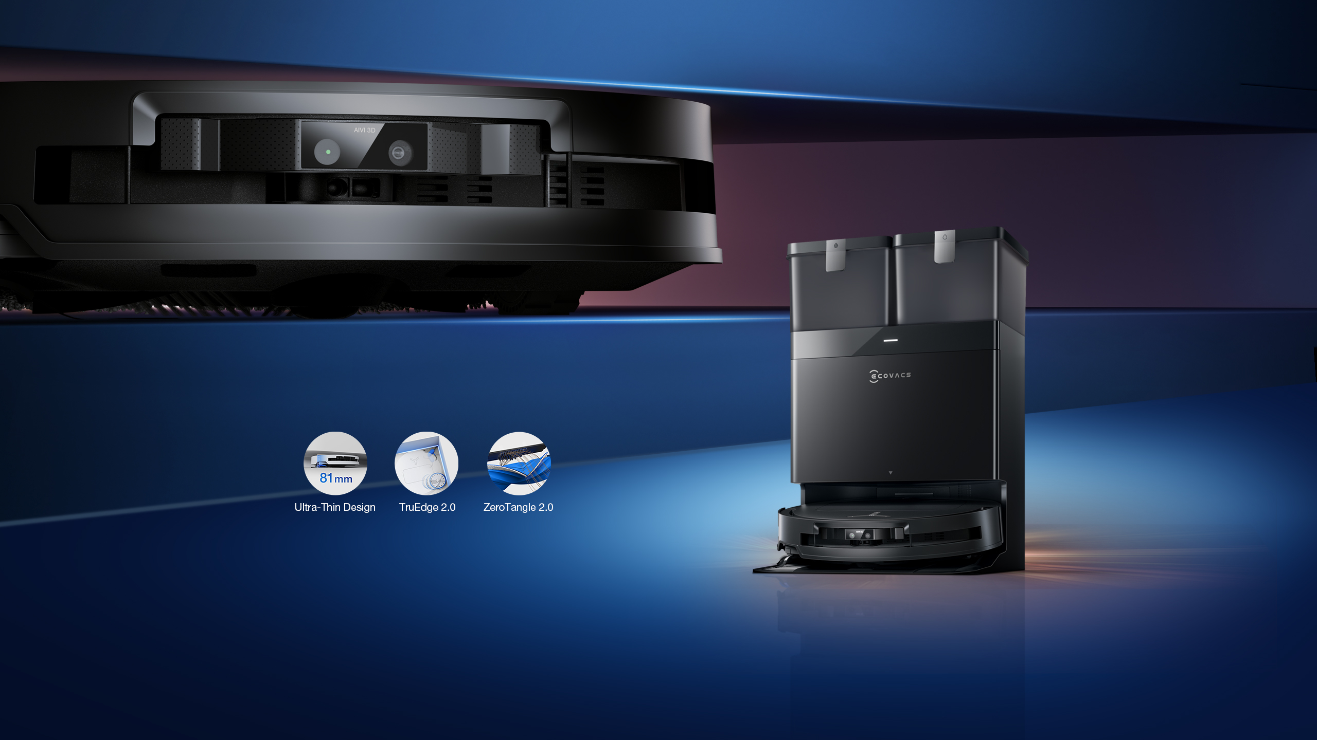 DEEBOT T50 PRO OMNI Black - ECOVACS SG