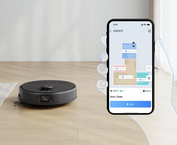 Застосунок ECOVACS HOME Застосунок ECOVACS HOME