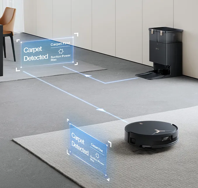 Професійний догляд за килимами. Адаптоване прибирання з автоматичним підйомом