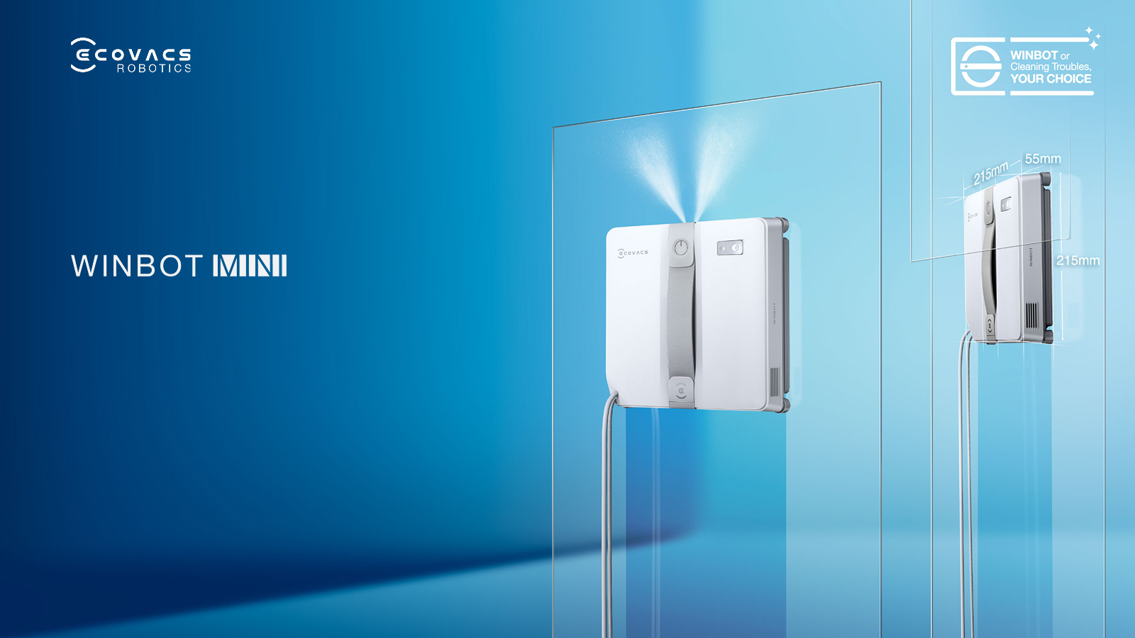 WINBOT MINI – Компактний робот-мийник вікон - ECOVACS UA