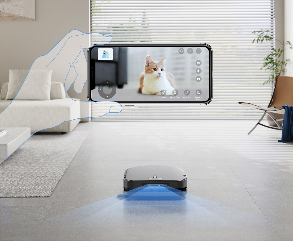 Робот-пилосос DEEBOT X5 PRO OMNI Black – для ідеального прибирання