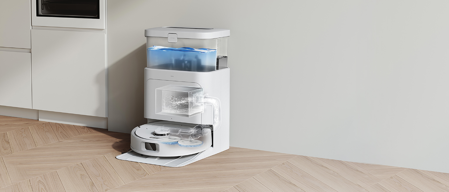 DEEBOT N30 PRO OMNI White – Робот-пилосос з 10000 Па та адаптивним