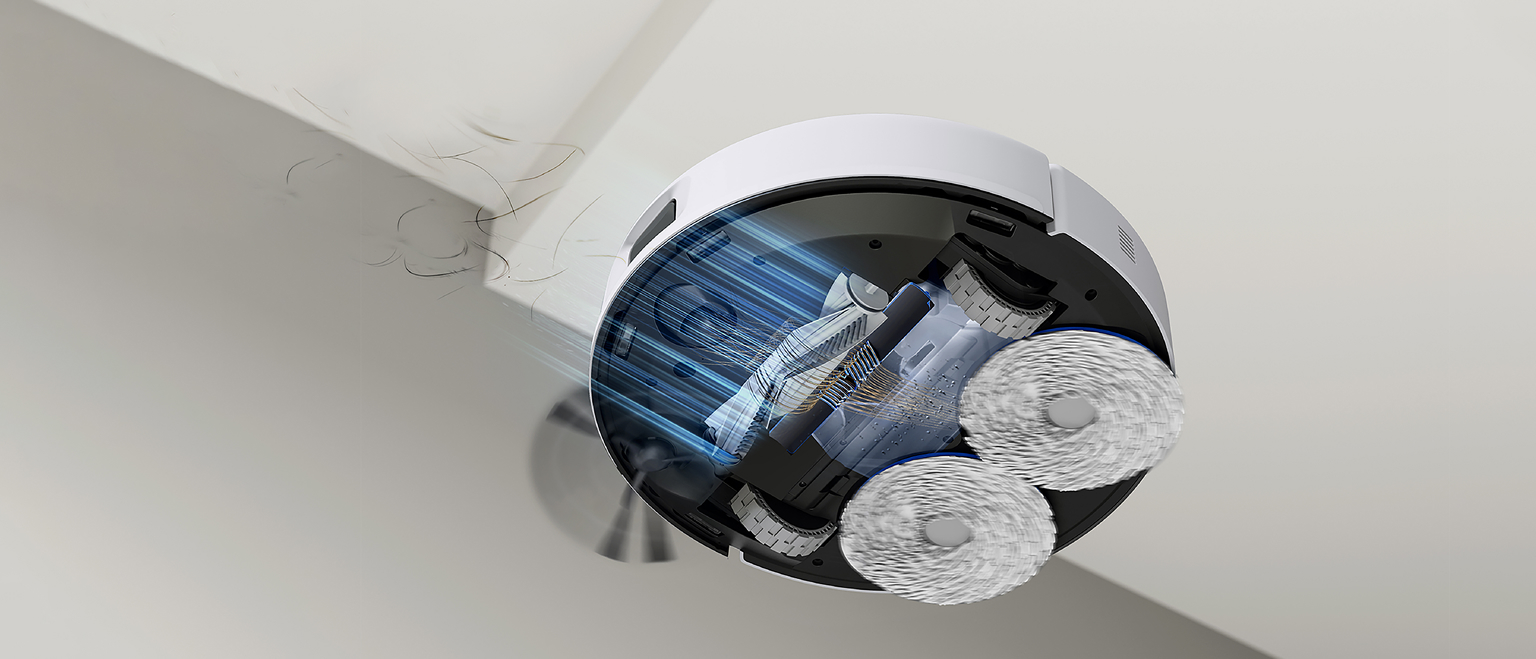 DEEBOT N30 PRO OMNI White – Робот-пилосос з 10000 Па та адаптивним