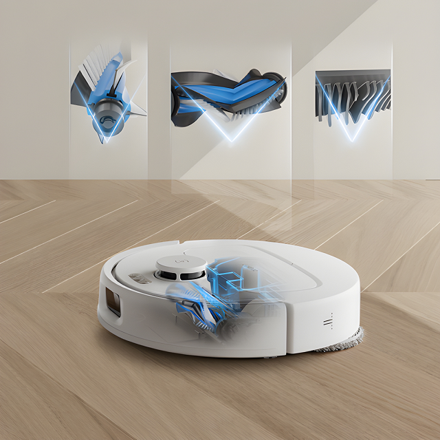 DEEBOT N30 PRO OMNI White – Робот-пилосос з 10000 Па та адаптивним