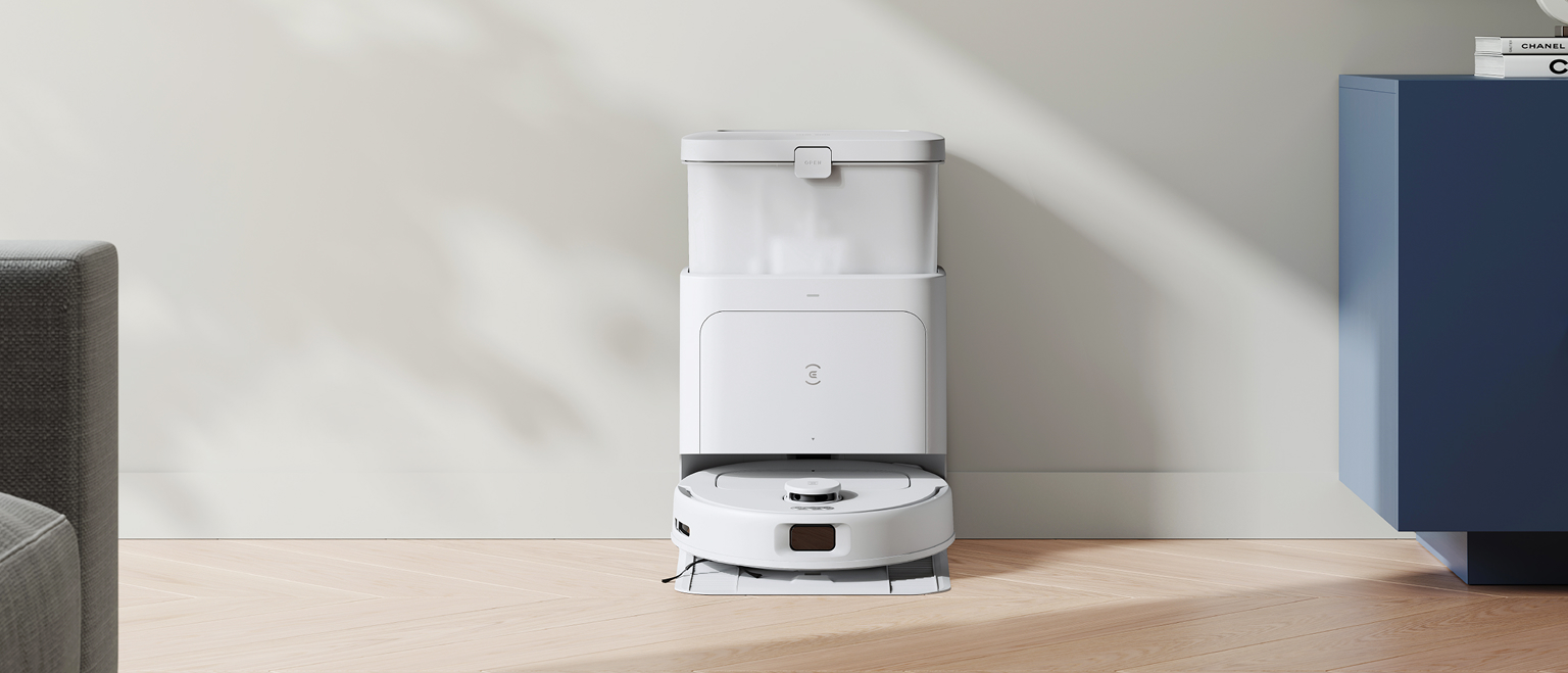 DEEBOT N30 PRO OMNI White – Робот-пилосос з 10000 Па та адаптивним