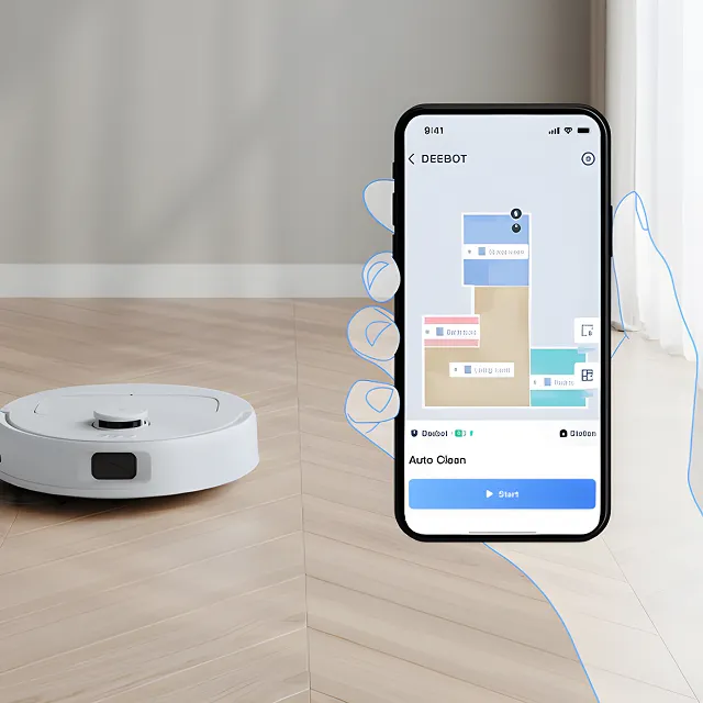 Застосунок ECOVACS HOME Застосунок ECOVACS HOME