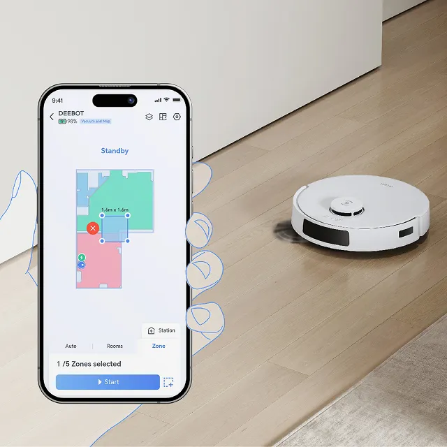 Застосунок ECOVACS HOME Застосунок ECOVACS HOME