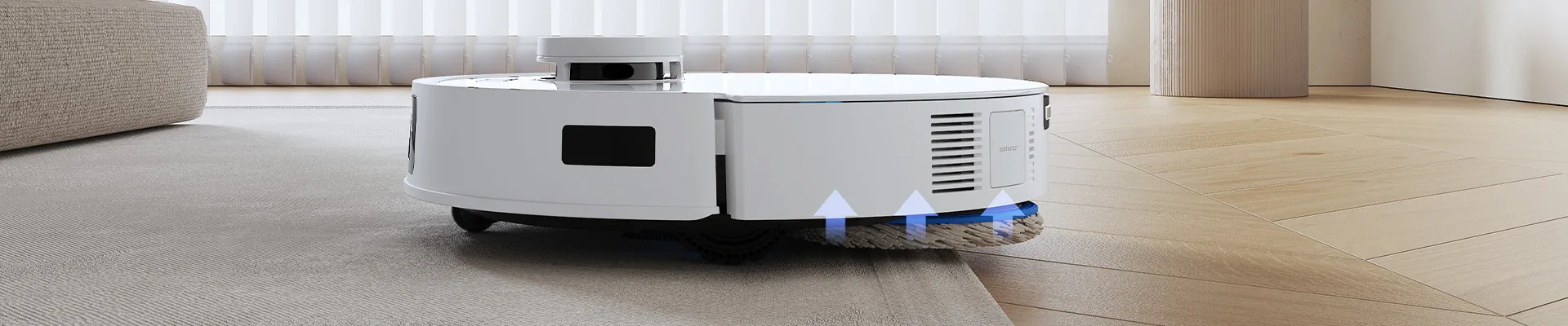 deebot t30s automatical lift mop when dectecting carpet